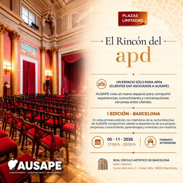 Cartel elegante “El Rincón del APD”